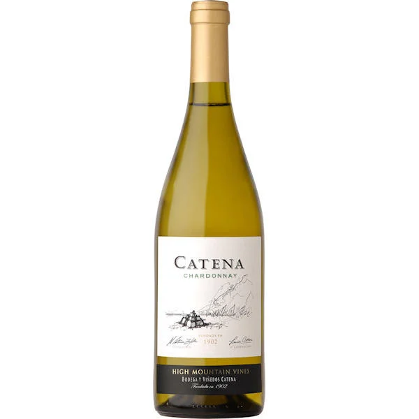 12 Bottle Case Catena High Mountain Vines Mendoza Chardonnay 2022 Rated 93JS (Argentina) w/ Shipping Included