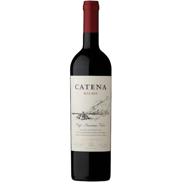 12 Bottle Case Catena High Mountain Vines Mendoza Malbec 2024 Rated 92VM (Argentina) w/ Shipping Included
