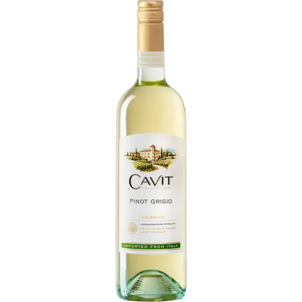 12 Bottle Case Cavit Collection Delle Venezie Pinot Grigio IGT 2025 (Italy) w/ Shipping Included