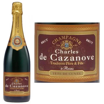Charles de Cazanove Brut Champagne NV 375ml Half Bottle