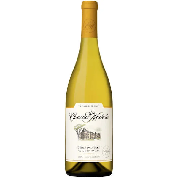 12 Bottle Case Chateau Ste. Michelle Columbia Washington Chardonnay 2021 w/ Shipping Included