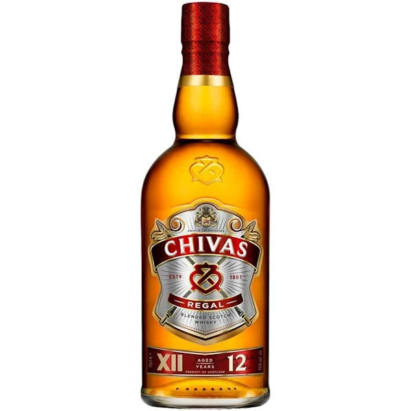 Chivas Regal 12 Year Old Blended Scotch 750ml