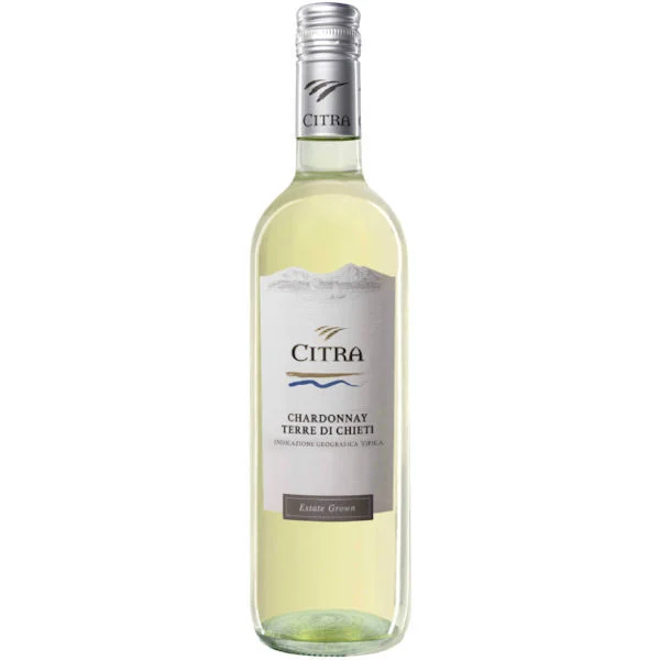 12 Bottle Case Citra Chardonnay Terre di Chieti IGT w/ Shipping Included