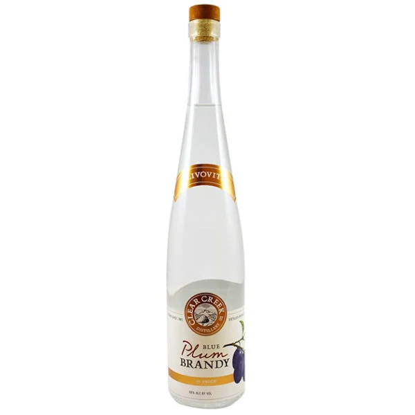 Clear Creek Blue Plum Slivovitz Brandy 375ml Half Bottle