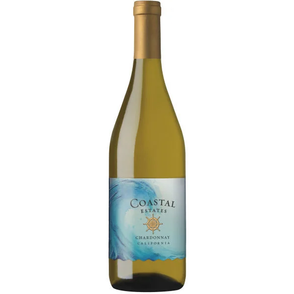 12 Bottle Case Coastal Estates by BV California Chardonnay w/ Shipping Included