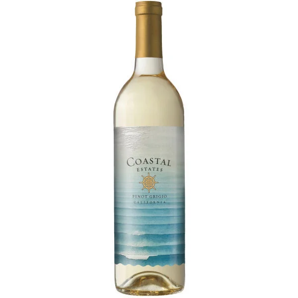 12 Bottle Case Coastal Estates by BV California Pinot Grigio w/ Shipping Included