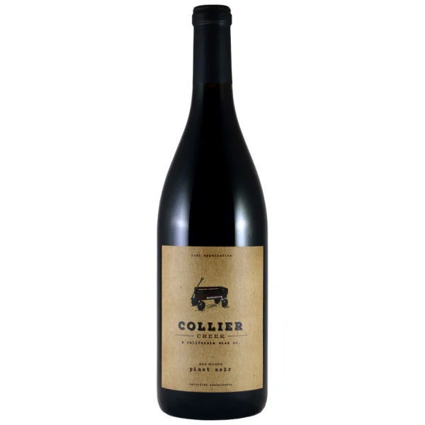 12 Bottle Case Collier Creek Red Wagon Lodi Pinot Noir 2022 w/ Shipping Included