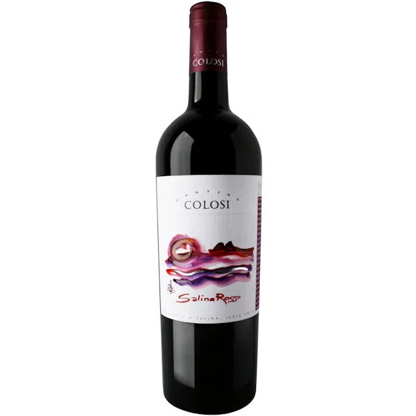 6 Bottle Case Colosi Rosso Salina IGP 2021 w/ Shipping Included