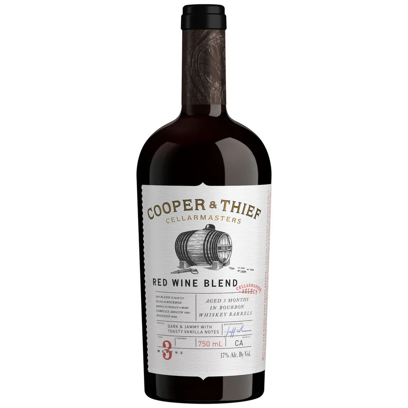 6 Bottle Case Cooper & Thief Bourbon Barrel Aged California Red Blend 2022 w/ Shipping Included