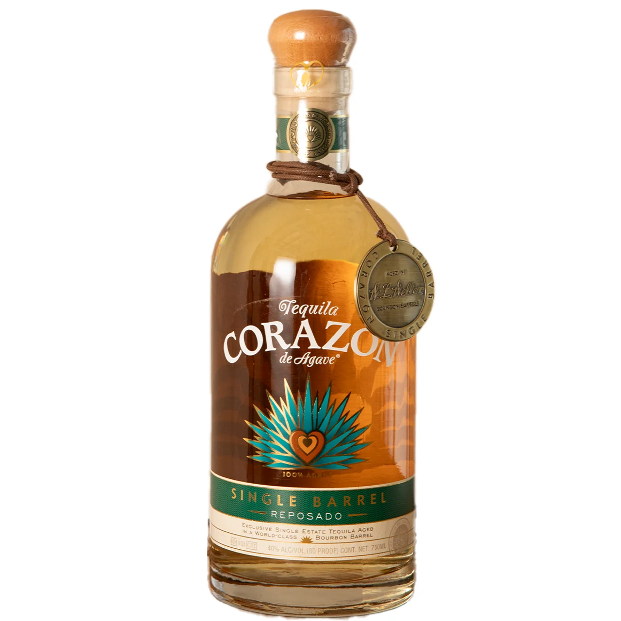 Corazon Wally's Barrel Reposado Tequila (Weller Full Proof) 750mL
