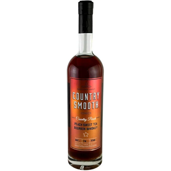 Country Smooth Peach Sweet Tea Bourbon Whiskey 750ml