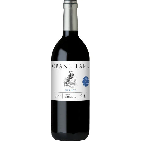 12 Bottle Case Crane Lake California Merlot NV w/ Shipping Included