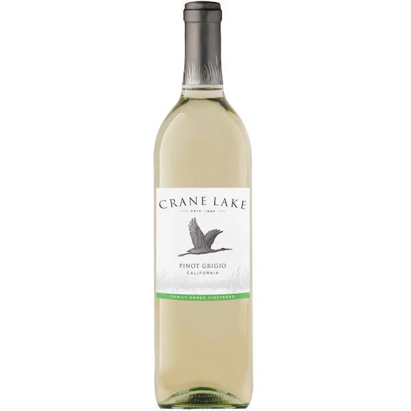 12 Bottle Case Crane Lake California Pinot Grigio NV w/ Shipping Included