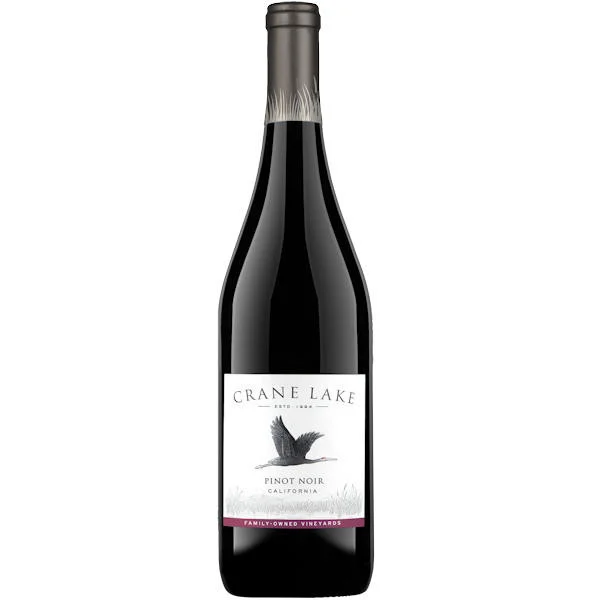 12 Bottle Case Crane Lake California Pinot Noir NV w/ Shipping Included