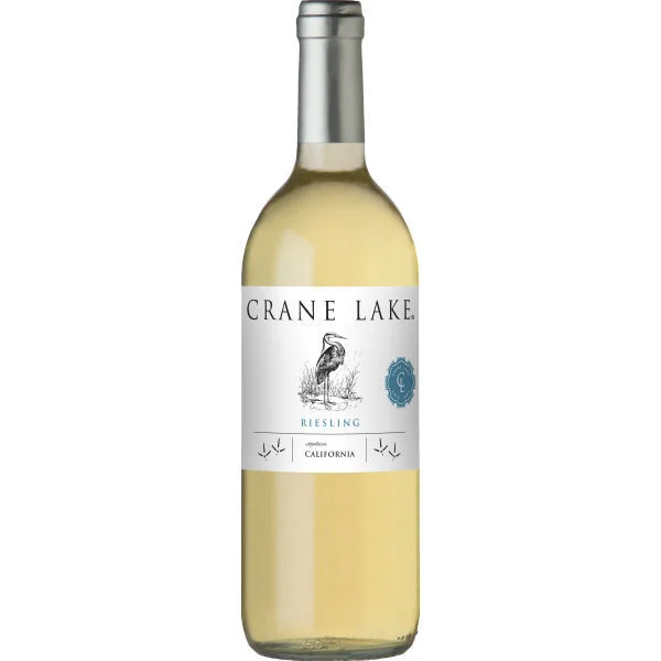 12 Bottle Case Crane Lake California Riesling NV w/ Shipping Included