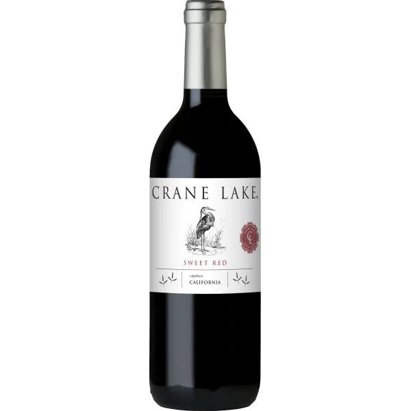 12 Bottle Case Crane Lake California Sweet Red NV w/ Shipping Included