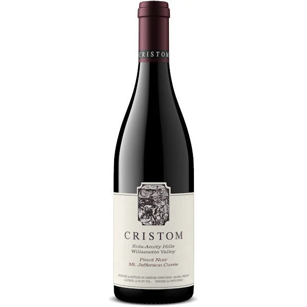Cristom Mt. Jefferson Cuvee Eola-Amity Hills Pinot Noir Oregon 2023 375ml Half Bottle Rated 95WS #11 TOP 100 WINES OF 2025