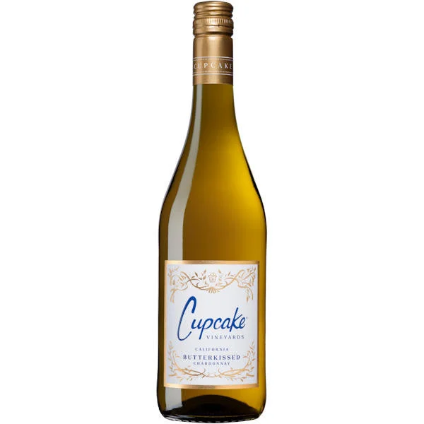 12 Bottle Case Cupcake Butterkissed California Chardonnay w/ Shipping Included