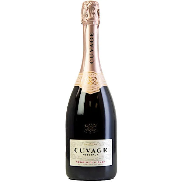 Cuvage Brut Rose Nebbiolo d'Alba Sparkling DOC 2019 750ml Rated 91WA