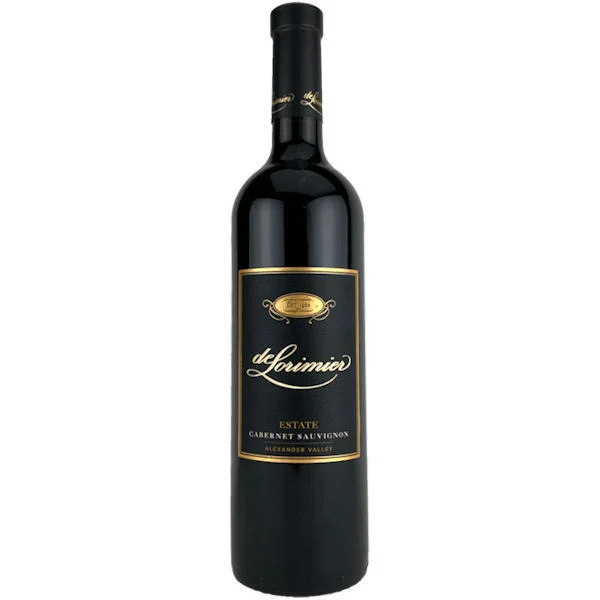 deLorimier Estate Alexander Valley Cabernet 2018 DOUBLE GOLD