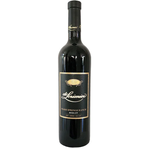 deLorimier Warm Springs Ranch Dry Creek Merlot 2019