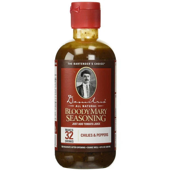 Demitri's Chilies & Peppers Bloody Mary Seasoning Mix 8oz