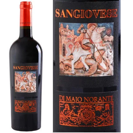 12 Bottle Case Di Majo Norante Sangiovese Terre degli Osci IGT 2021 w/ Shipping Included