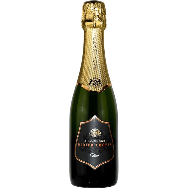 6 Bottle Case Didier Chopin Brut Champagne NV 375ml w/ Shipping Included