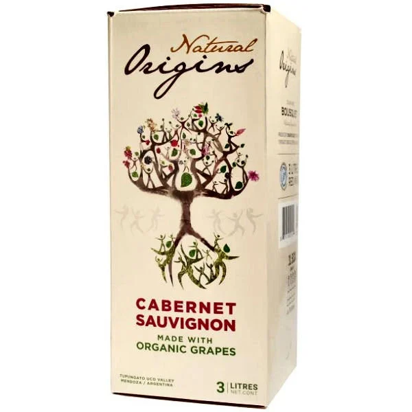 Domaine Bousquet Natural Origins Organic Cabernet Bag-In-Box 3L (Argentina)