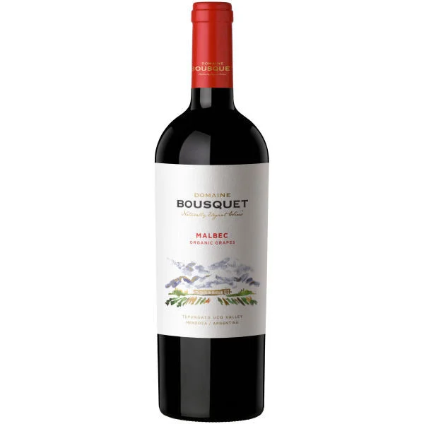 12 Bottle Case Domaine Bousquet Premium Organic Malbec 2024 (Argentina) w/ Shipping Included