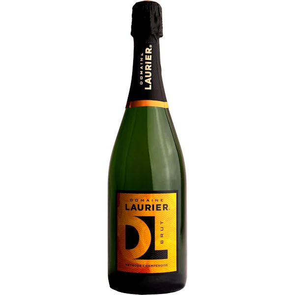 12 Bottle Case Domaine Laurier California Brut Sparkling Wine NV w/ Shipping Included