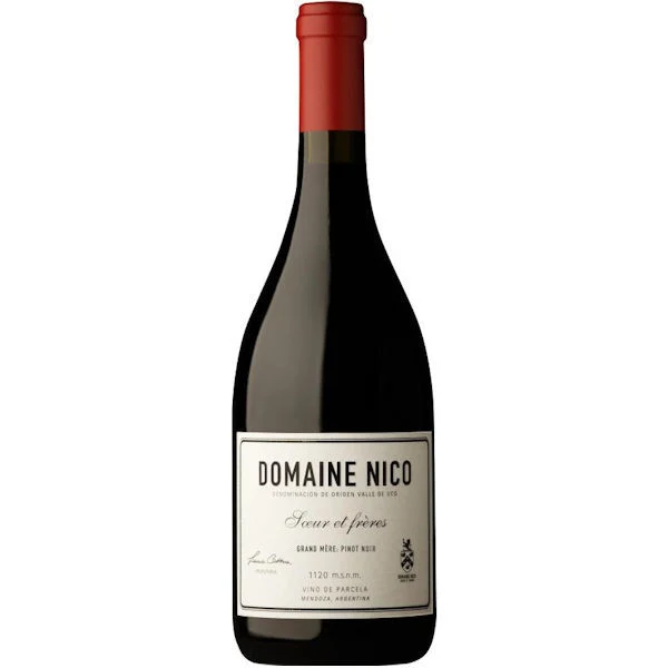 Domaine Nico Grand Mere Mendoza Pinot Noir 2022 (Argentina) Rated 94JS