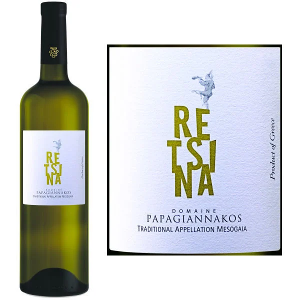 Domaine Papagiannakos Retsina 2024 (Greece)