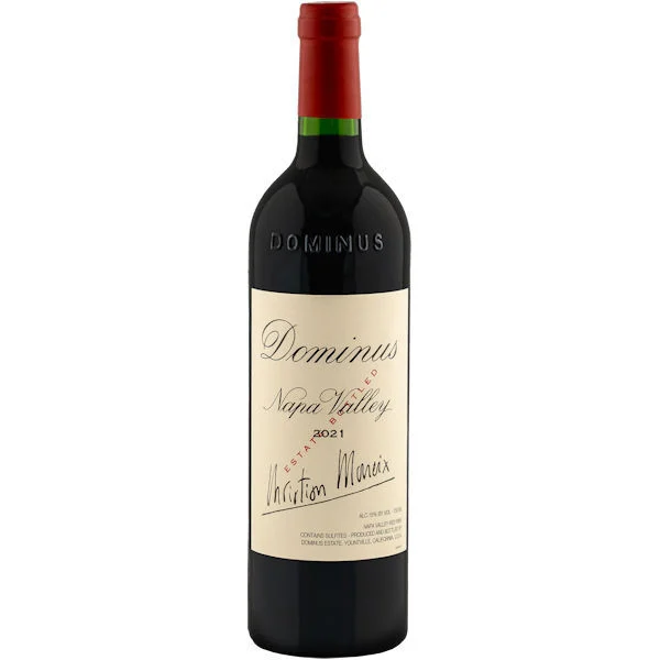 Dominus Estate Napa Proprietary Red 2021 Rated 100JD #4 Top 100 Wines of 2024