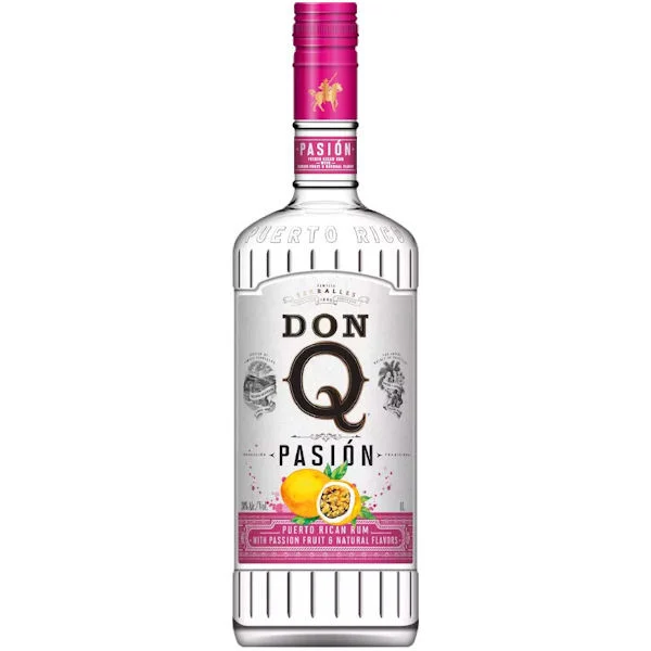 Don Q Pasion Flavored Puerto Rican Rum 1L