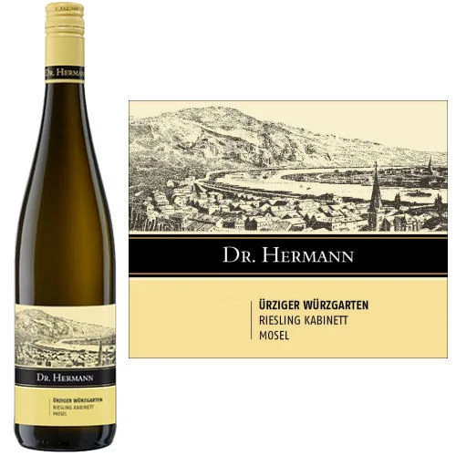 12 Bottle Case Dr. Hermann Urziger Wurzgarten Riesling Kabinett 2020 (Germany) Rated 93WA w/ Shipping Included