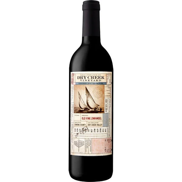 Dry Creek Vineyard Sonoma Old Vines Zinfandel 2022 Rated 91JD