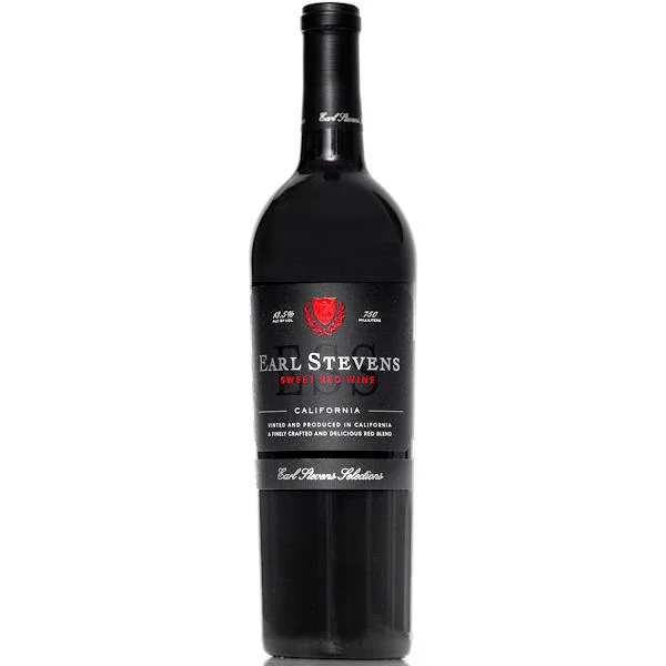 Earl Stevens California Sweet Red Wine E40