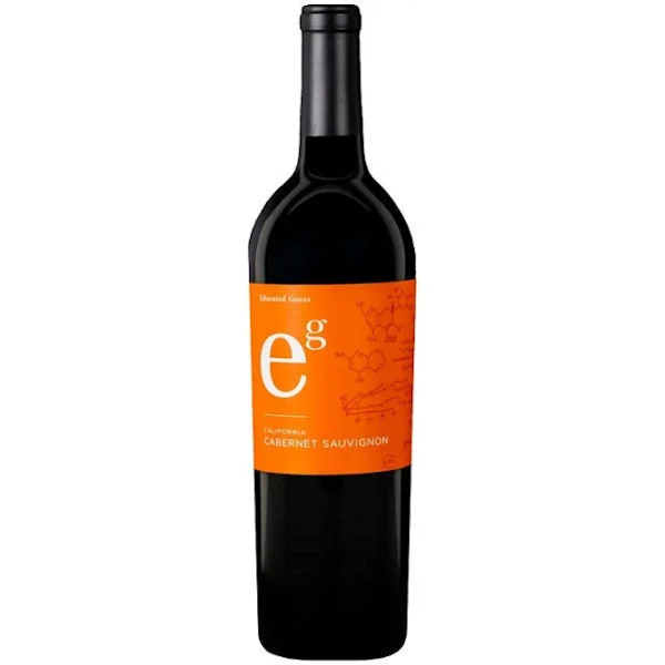 12 Bottle Case Educated Guess EG by Educated Guess California Cabernet 2021 w/ Shipping Included