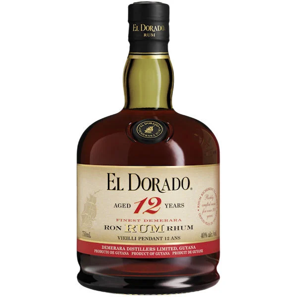 El Dorado 12 year Old Guyana Rum 750ml