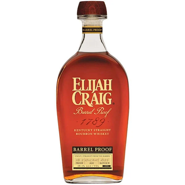 Elijah Craig 10 Year 7 Months Old Barrel Proof Batch A125 Kentucky Straight Bourbon Whiskey 750ml