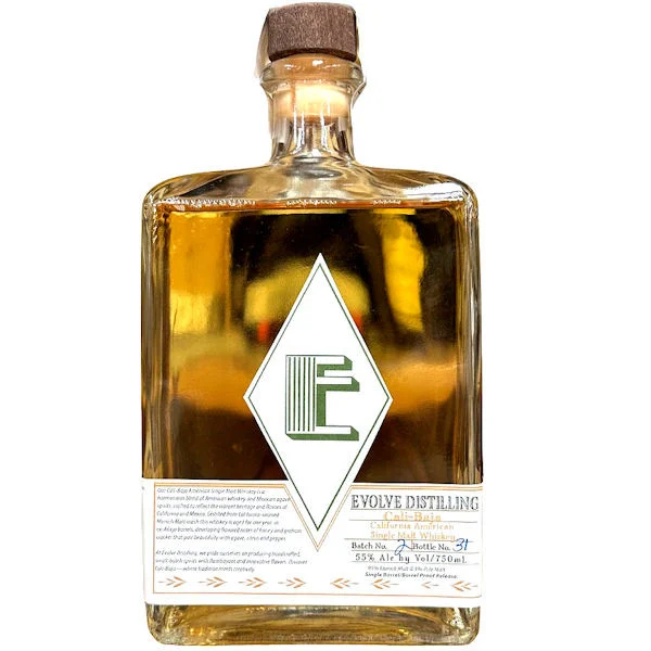 Evolve Distilling Cali-Baja American Single Malt Whisky 750ml