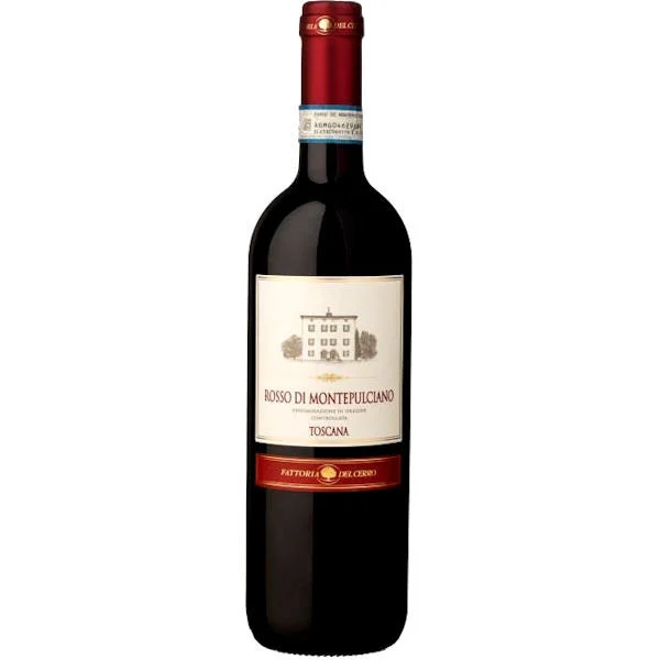 12 Bottle Case Fattoria del Cerro Rosso di Montepulciano DOC 2022 Rated 90JS w/ Shipping Included