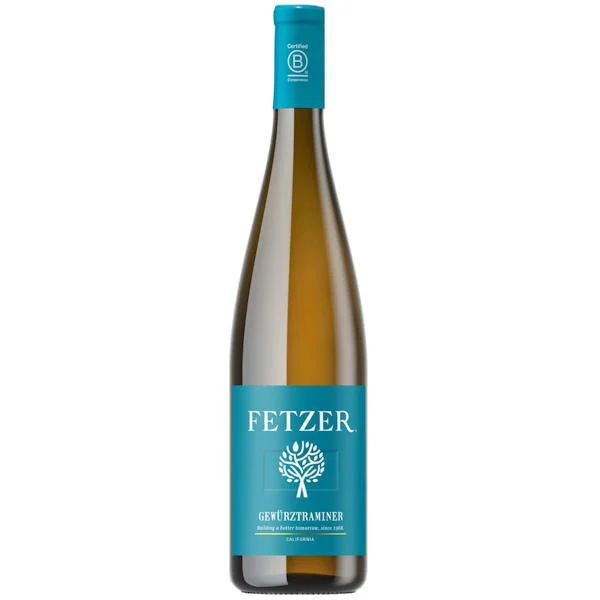 12 Bottle Case Fetzer California Gewurztraminer NV w/ Shipping Included