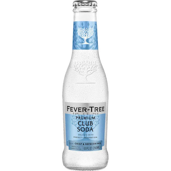 Fever Tree Premium Club Soda 6.8oz 4-Pack