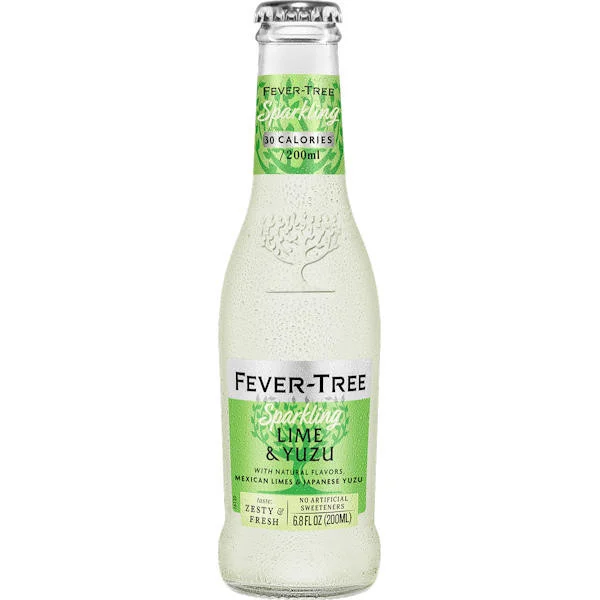 Fever Tree Sparkling Lime & Yuzu 6.8oz 4-Pack