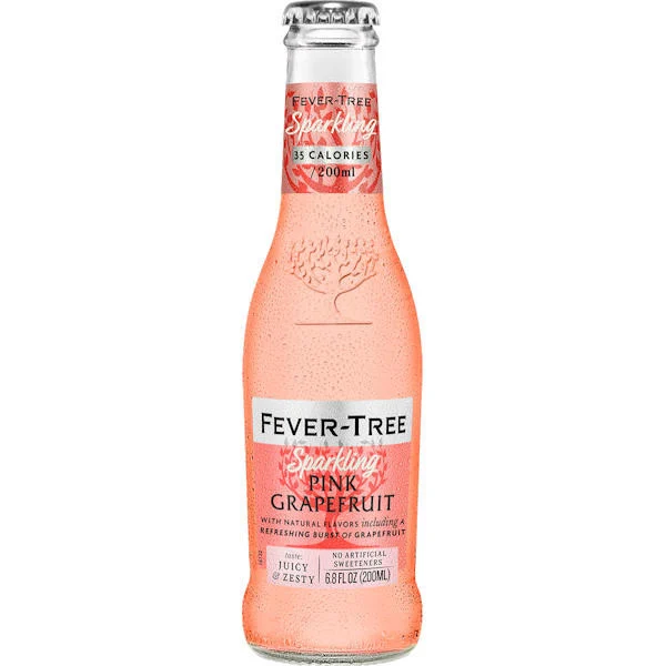 Fever Tree Sparkling Pink Grapefruit 6.8oz 4-Pack