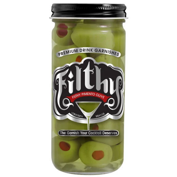 Filthy Pimento Stuffed Olives 8oz