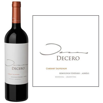 Finca Decero Remolinos Vineyard Mendoza Cabernet 2018 (Argentina) Rated 92JS