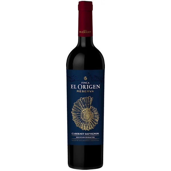 12 Bottle Case Finca El Origen Reserva Valle de Uco Mendoza Cabernet 2021 (Argentina) Rated 91JS w/ Shipping Included